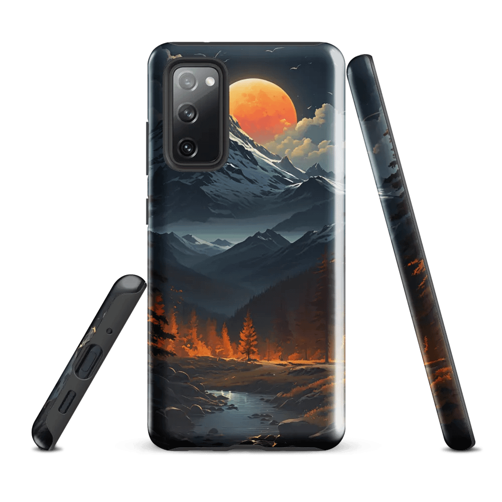 Tough Phone Case for Samsung® - Mountain Sunset product image (1)