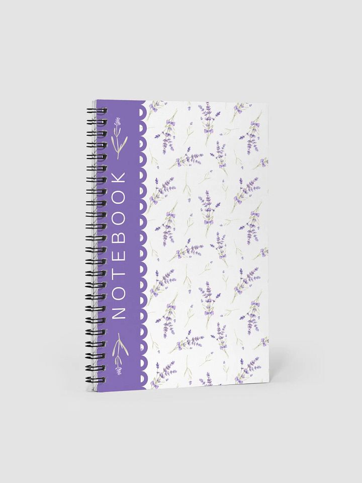 Lavender Dreams Spiral Notebook product image (1)