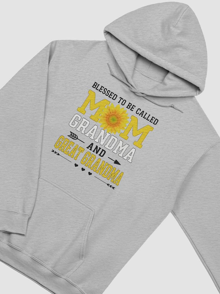 Mom Grandma Great Grandma – Sunflower Legacy Hoodie for Women product image (2)