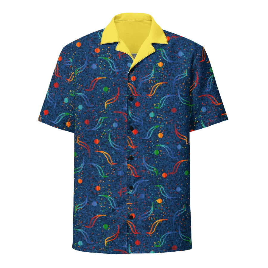 Bus Seat Pattern Hawaiian Shirt product image (2)