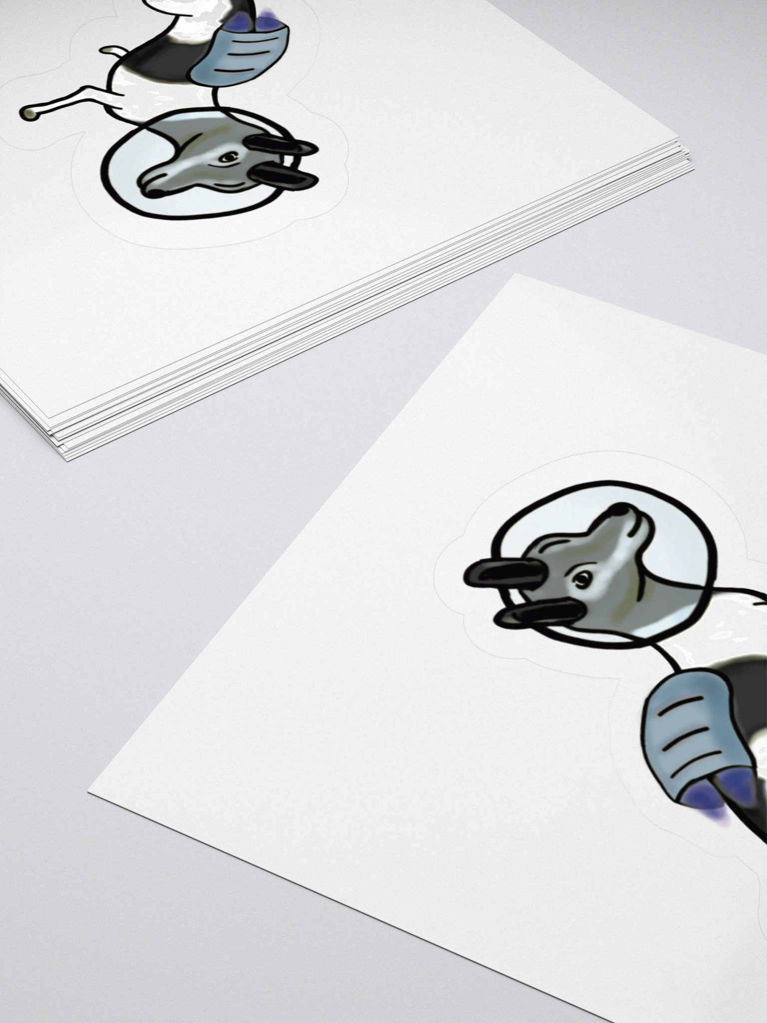 Turbonator in Space Sticker product image (8)