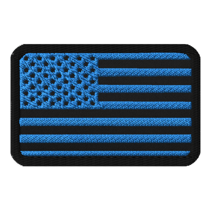 US Flag Patch (Tactical Blue) product image (1)