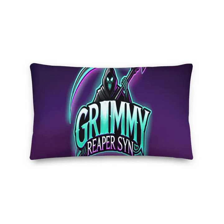 GrimmyReaperSyn: Embrace the Shadows Pillow product image (5)