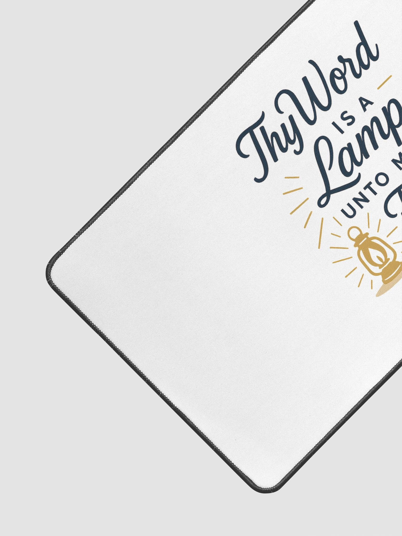 Thy Word Is a Lamp Unto My Feet - Desk Mat product image (3)