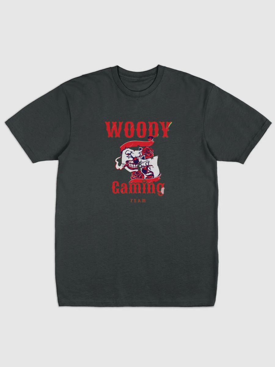 Woody Gaming Red logo T-Shirt product image (1)