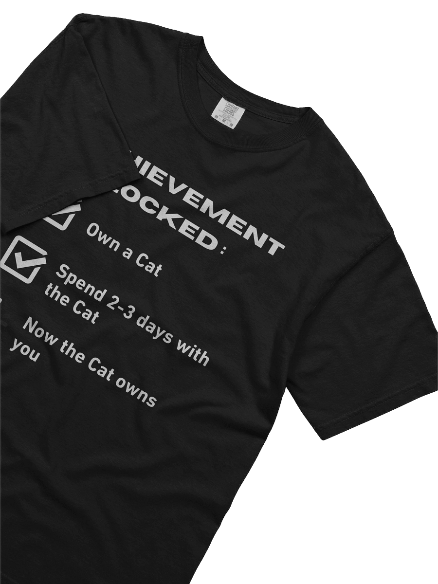 Achievement Unlocked Cat Edition-Tee product image (17)