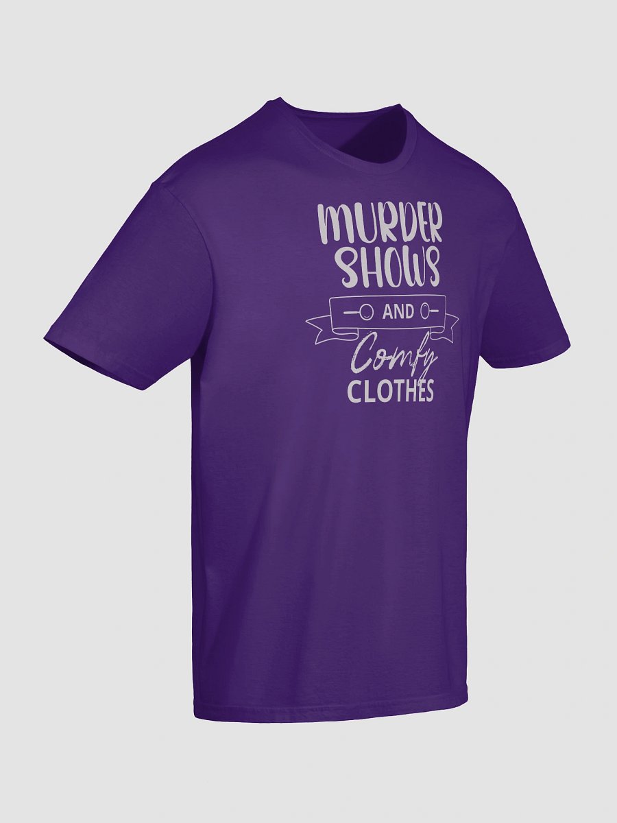 Murder Shows and Comfy Clothes Halloween T-Shirt - Dark product image (25)