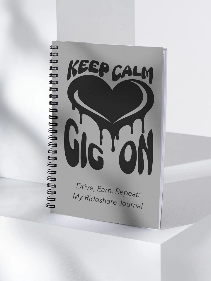 Keep Calm, Gig On Spiral Notebook Journal product image (1)