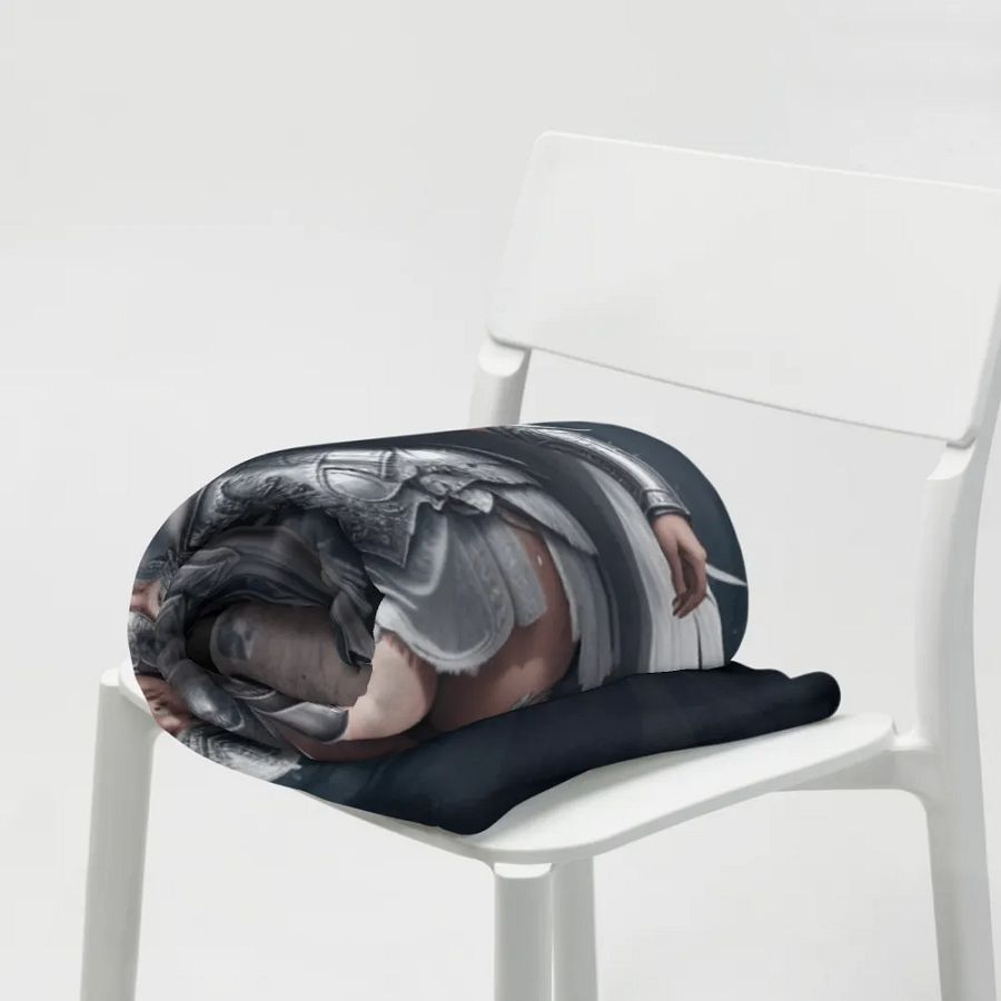 A Beautiful Valkyrie Throw Blanket product image (19)