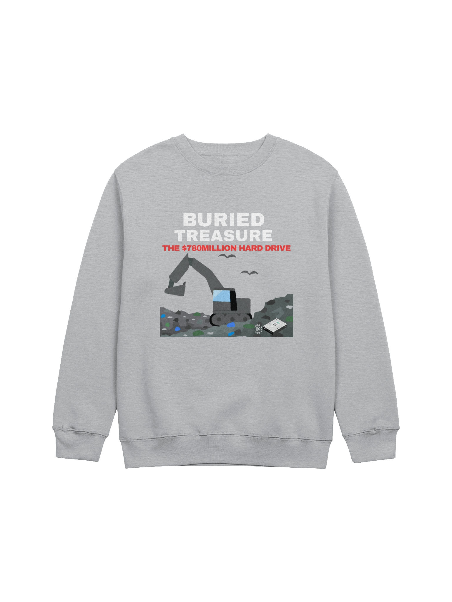 Find the lost treasure Crewneck Sweatshirt product image (1)