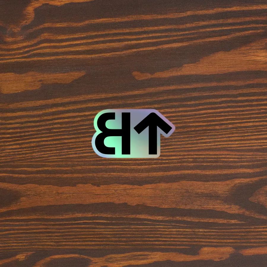 Buffalo Trees Logo Holographic Stickers product image (5)