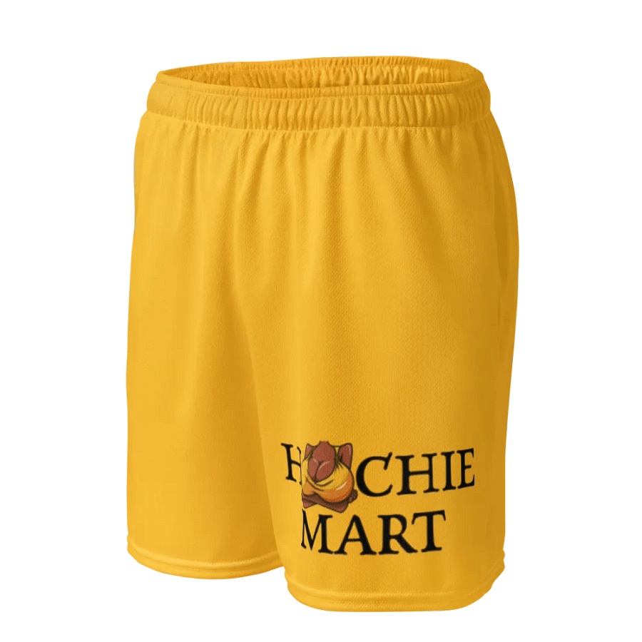 Hoochie Mart Unisex Mesh Shorts Gold product image (9)