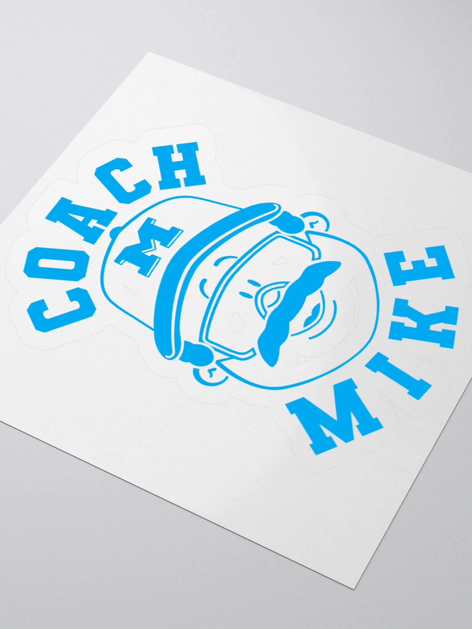 Coach Mike Sticker - Blue product image (3)
