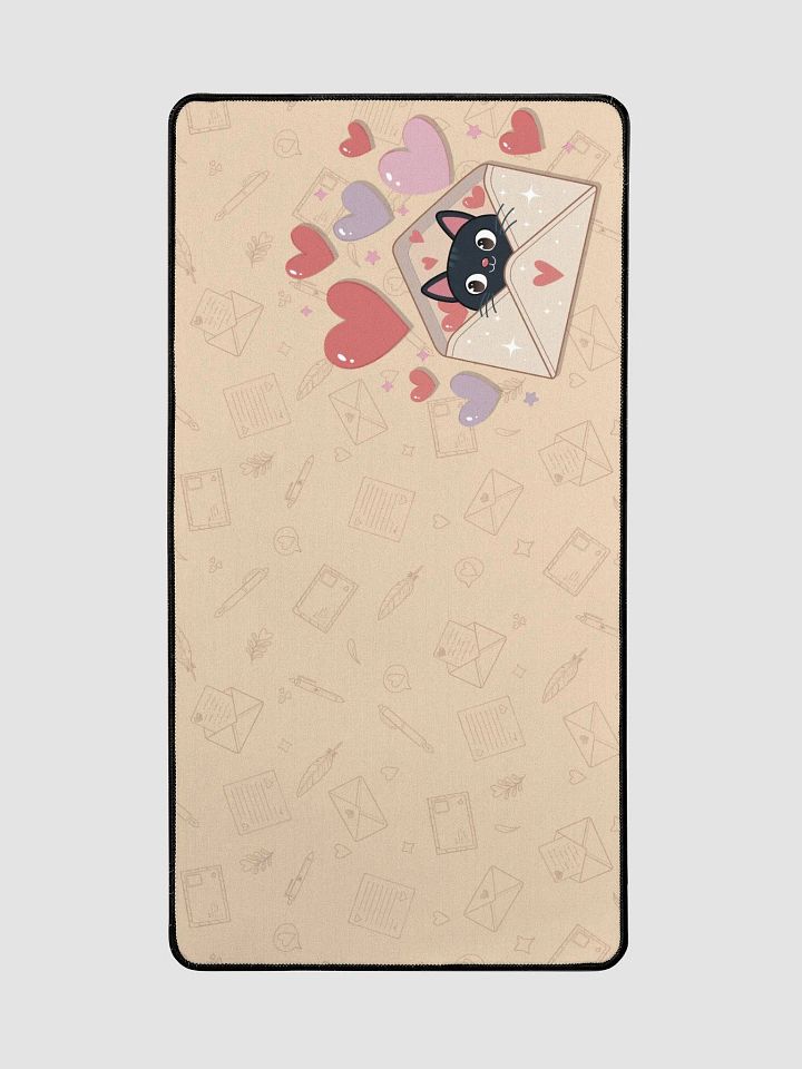 Feline Valentine Envelope - desk mat product image (2)