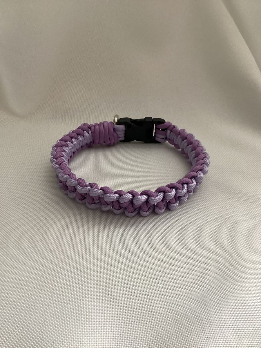 Obroża z paracordu Mystic Amethyst product image (1)