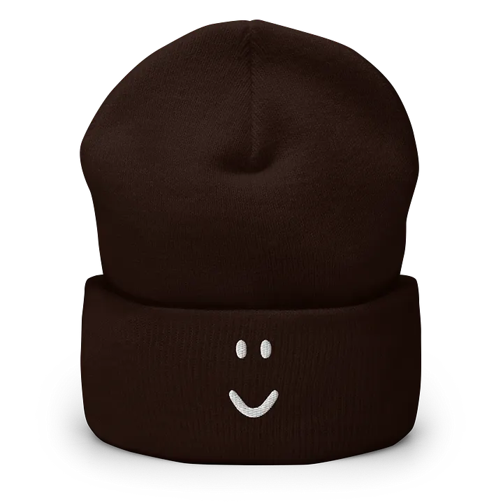 DEFAULT FACE CUFFED BEANIE product image (2)