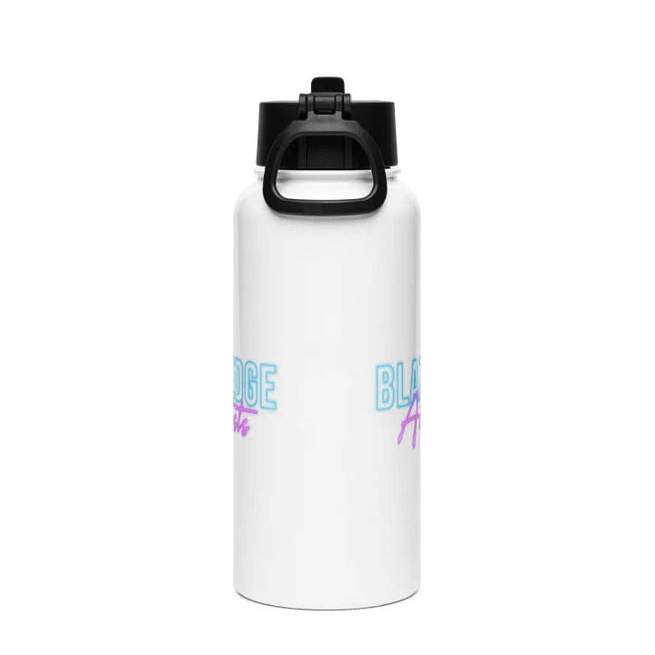 Stainless Steel Water Bottle with a Straw Lid product image (2)