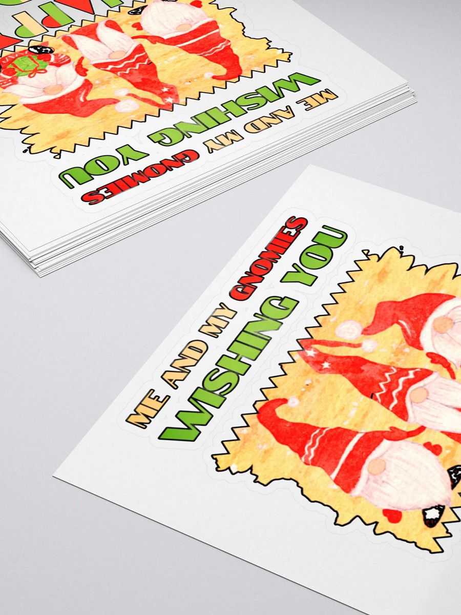 ME AND MY GNOMIES WISHING YOU HAPPY HOLIDAYS product image (10)