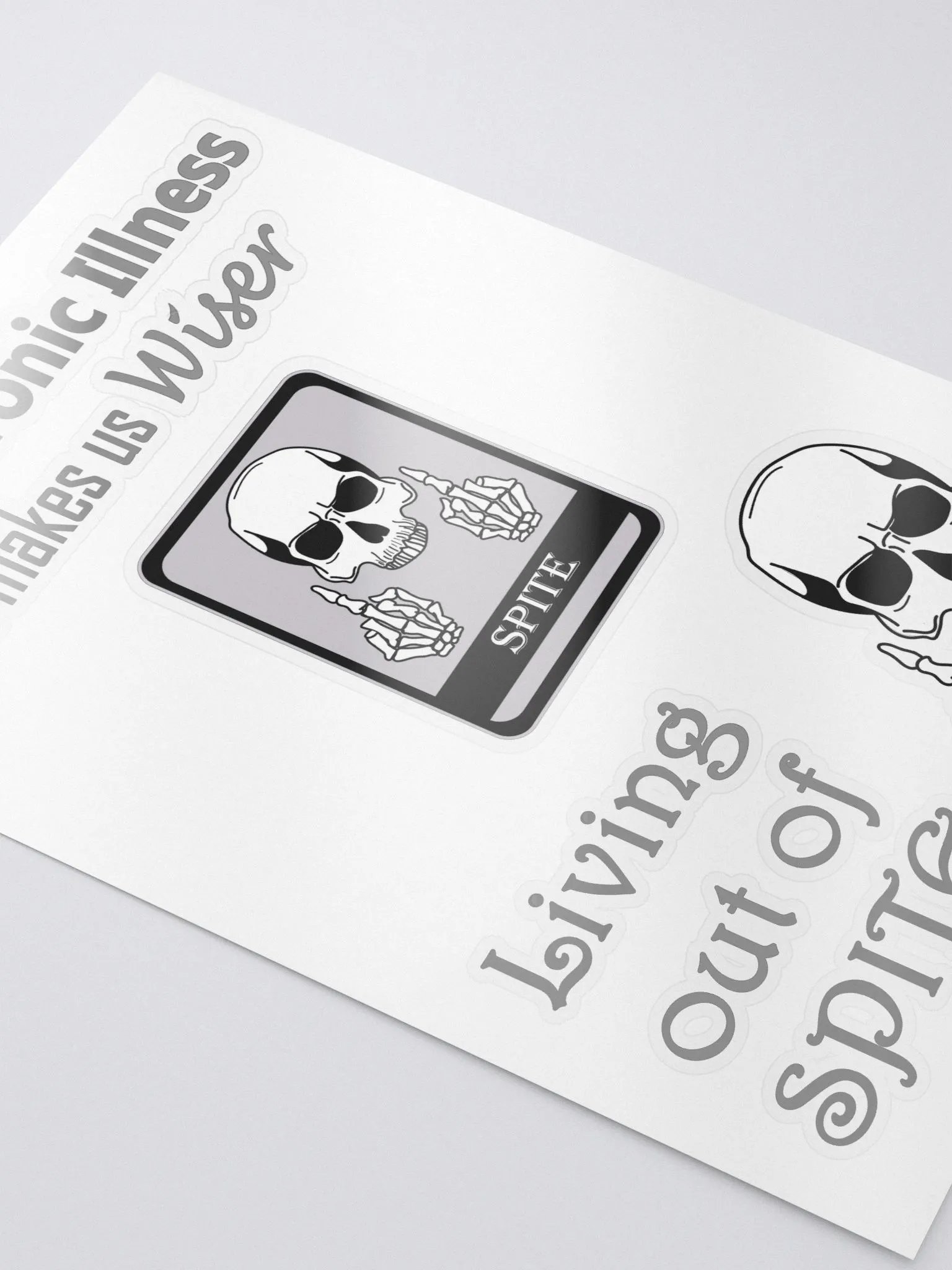 The Chronically Spiteful Sticker Sheet product image (3)