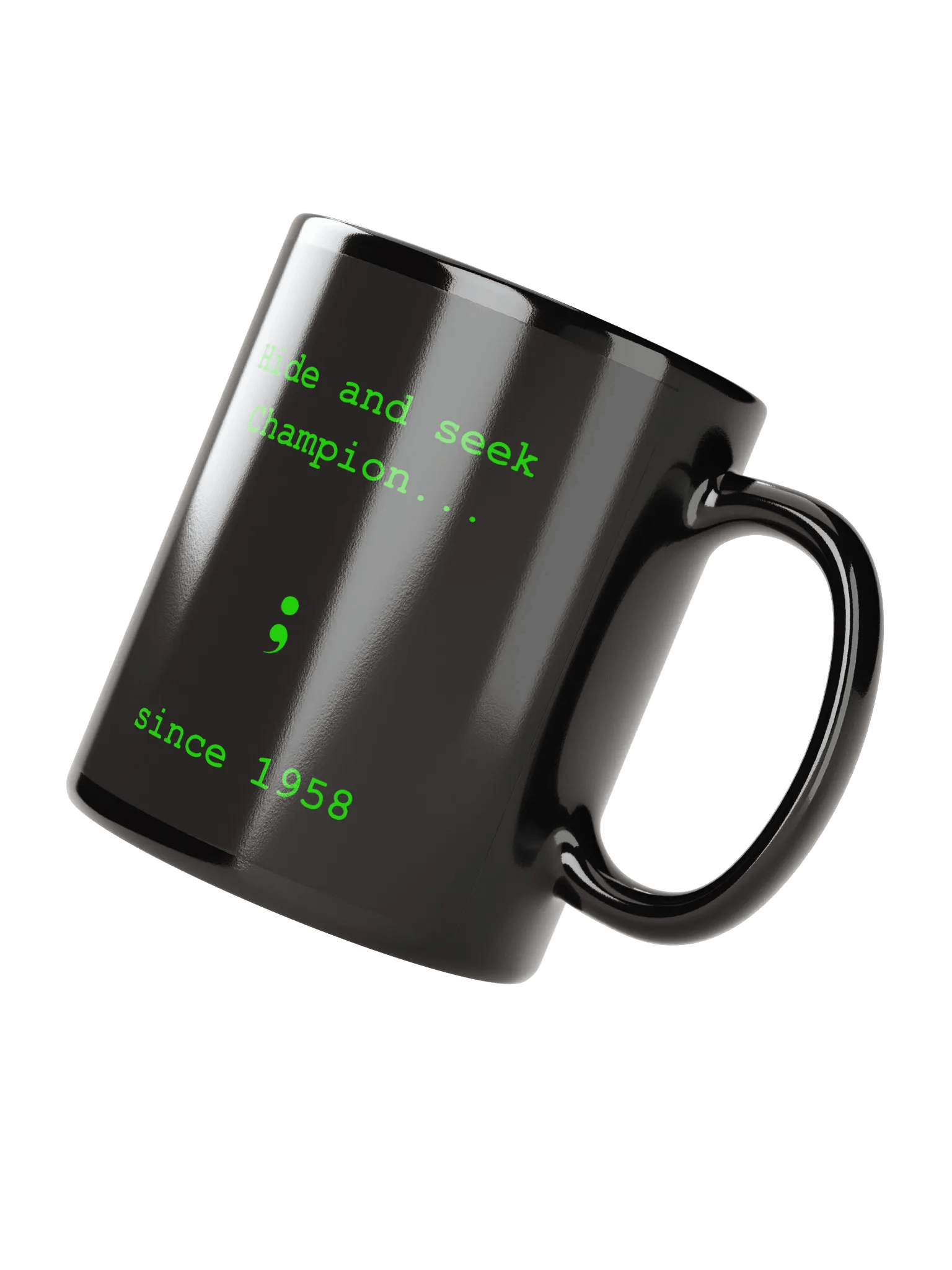 Champion since 1958 Mug - Black product image (3)