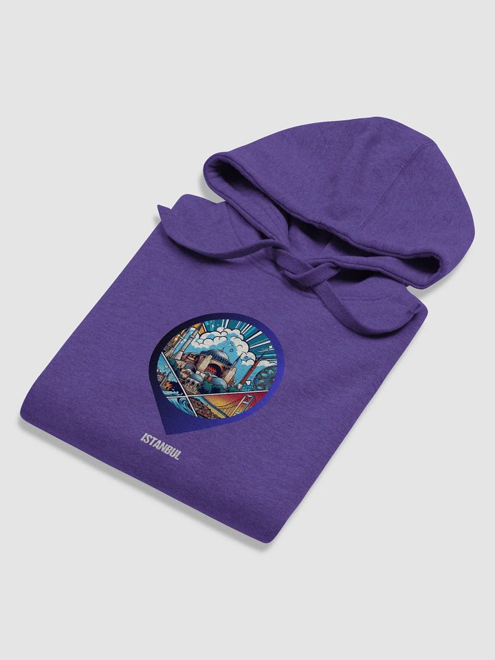 Cotton Heritage Unisex Premium Hoodie | AI design istanbul city product image (1)
