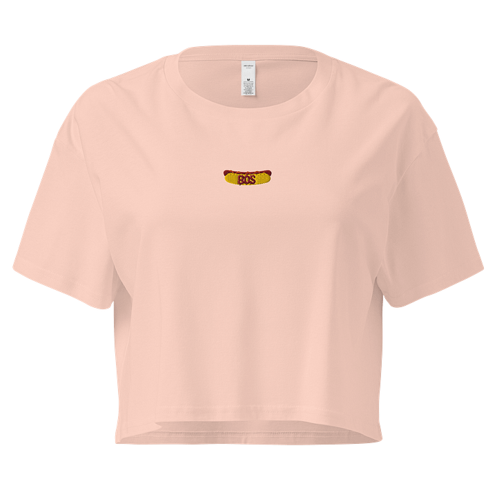 Bozzy's Little Wiener Embroidered Crop Top product image (13)