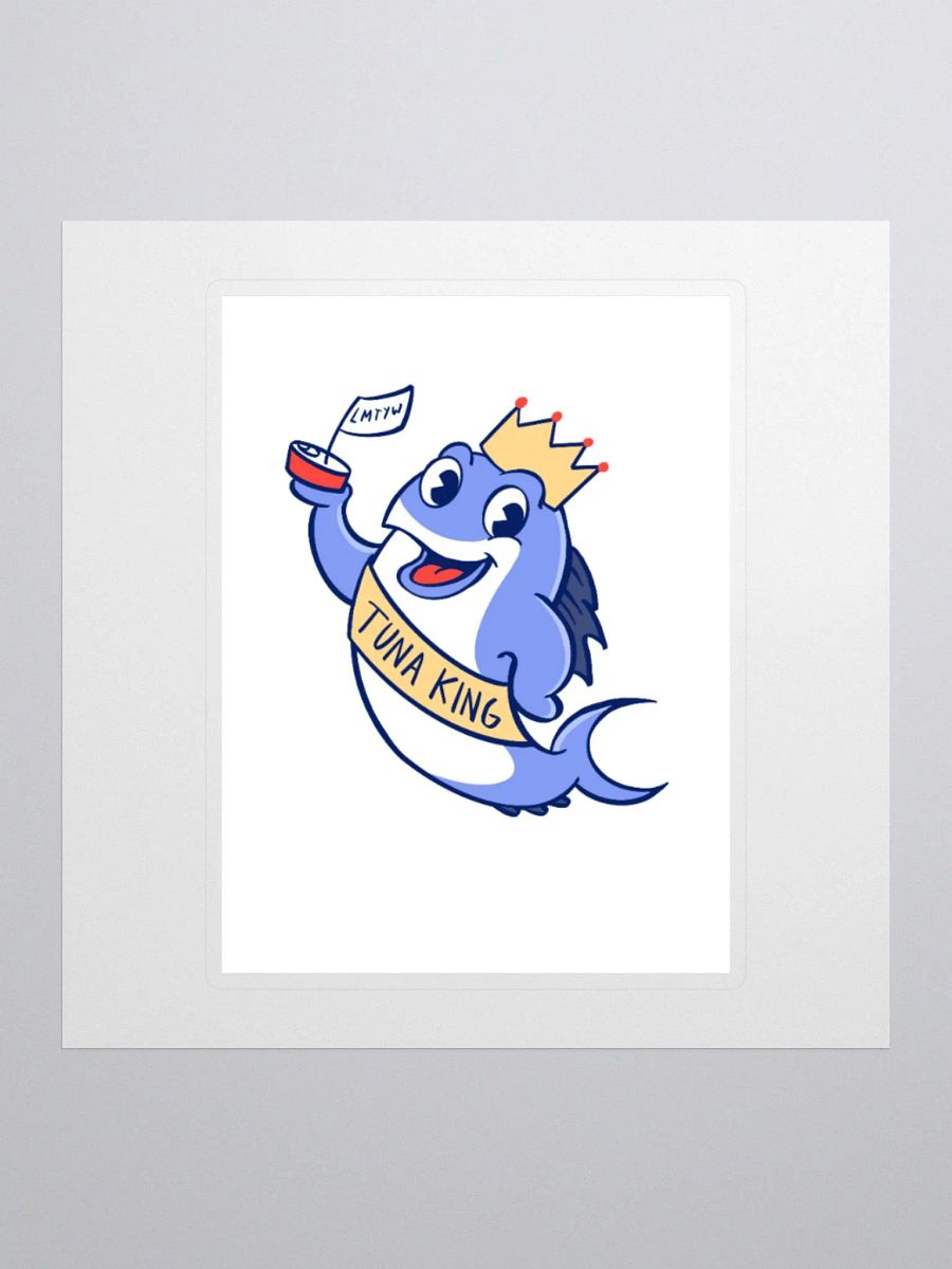 Tuna King Sticker product image (1)