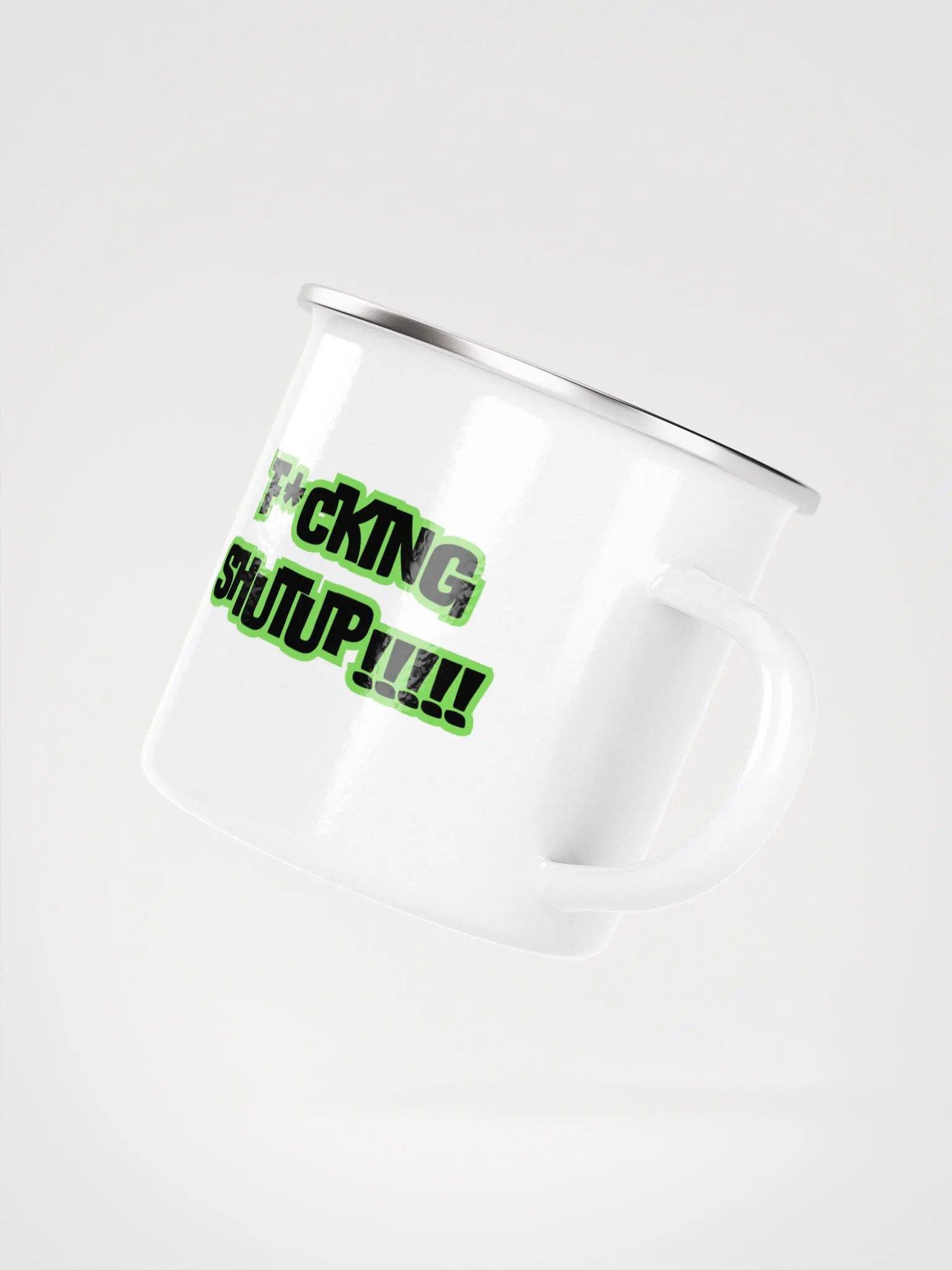 F*ing Shutup Enamel Mug product image (3)
