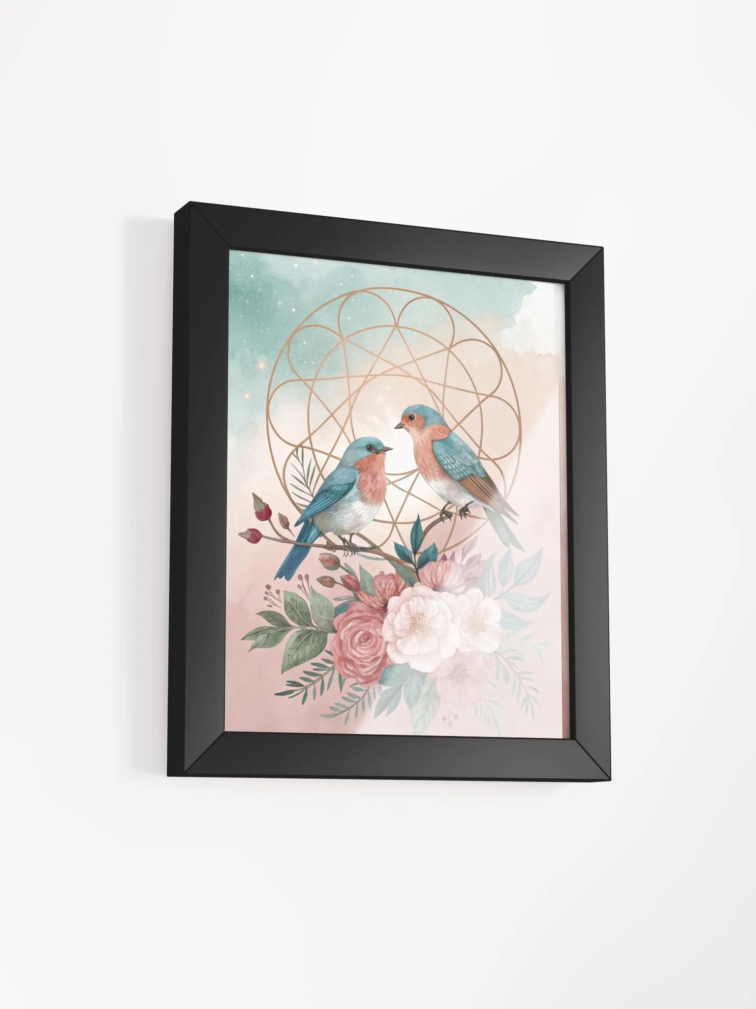 Vibrant Ayous Wood Framed Matte Poster product image (13)
