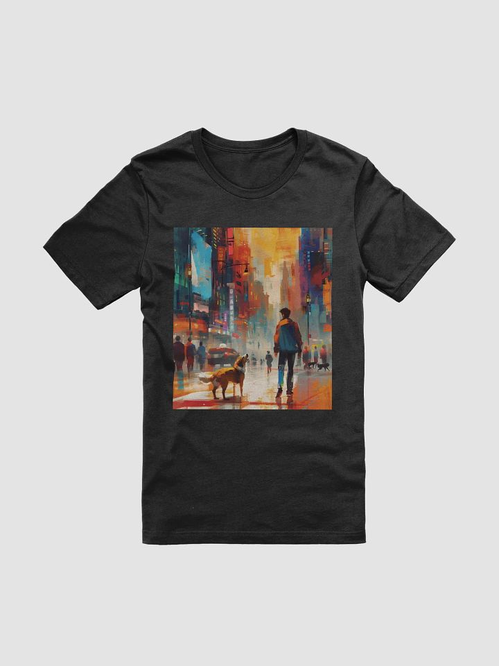 City Life Dog T-Shirt | Urban Adventure Dog Lover Tee | Modern Pet Owner Apparel product image (1)