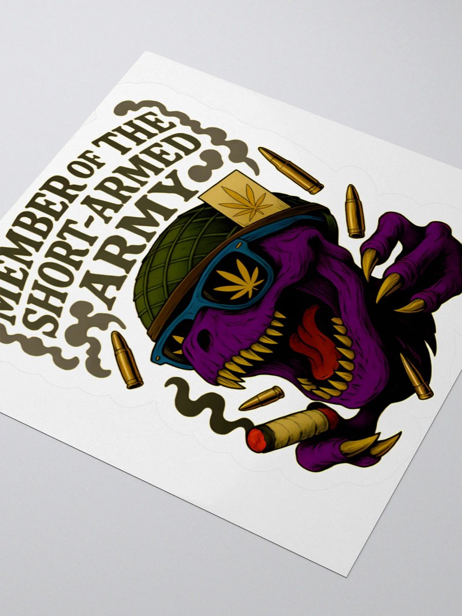 Short-Armed Army Sticker product image (3)