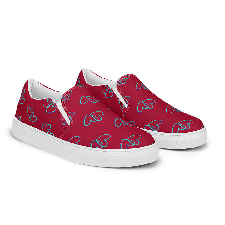 Red Heart Women's Canvas Slip-On Shoes product image (2)