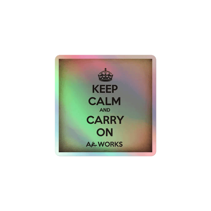 Keep Calm & Carry On product image (1)