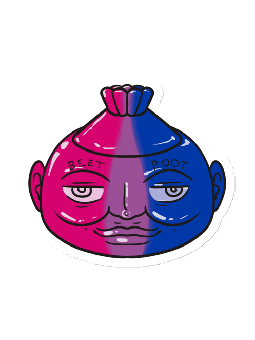 Bisexual Poot magnets product image (1)
