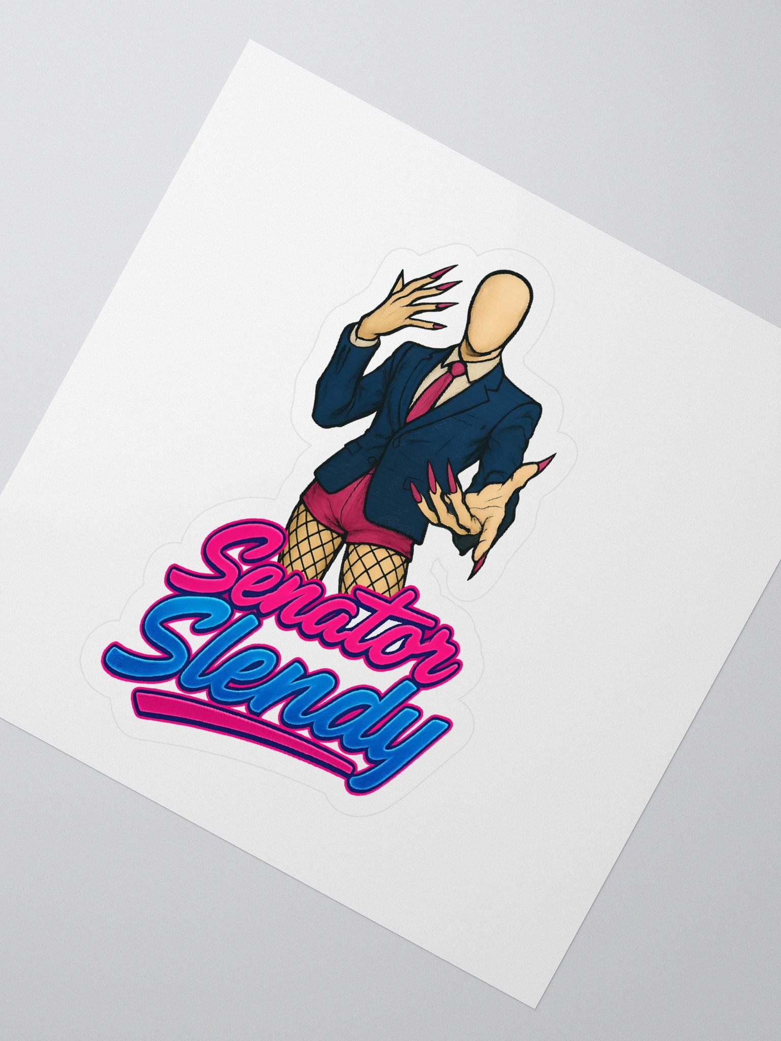 Senator slendy Layla Jane support sticker product image (2)