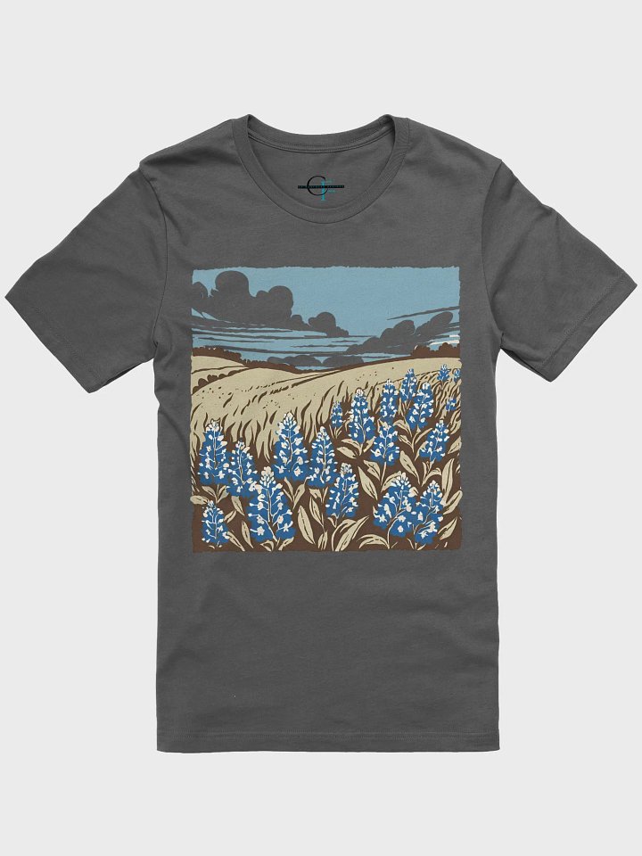 Lone Star Bloom: Texas Bluebonnet Field Tee product image (5)