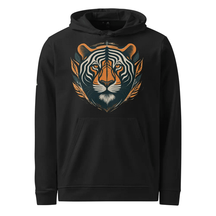 Symmetric Tiger Essence Fleece Hoodie product image (1)