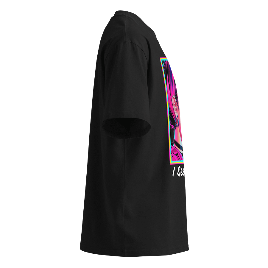 I See You - Side Eye Girl - Stanley/Stella Unisex Organic Oversized T-Shirt SATU020 product image (3)