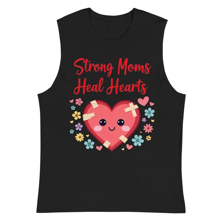 Strong Moms, Healing Hearts Muscle Tank product image (3)