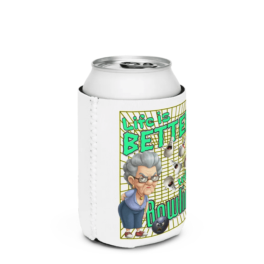 Life Is Better With Bowling Coozie Cooler product image (2)