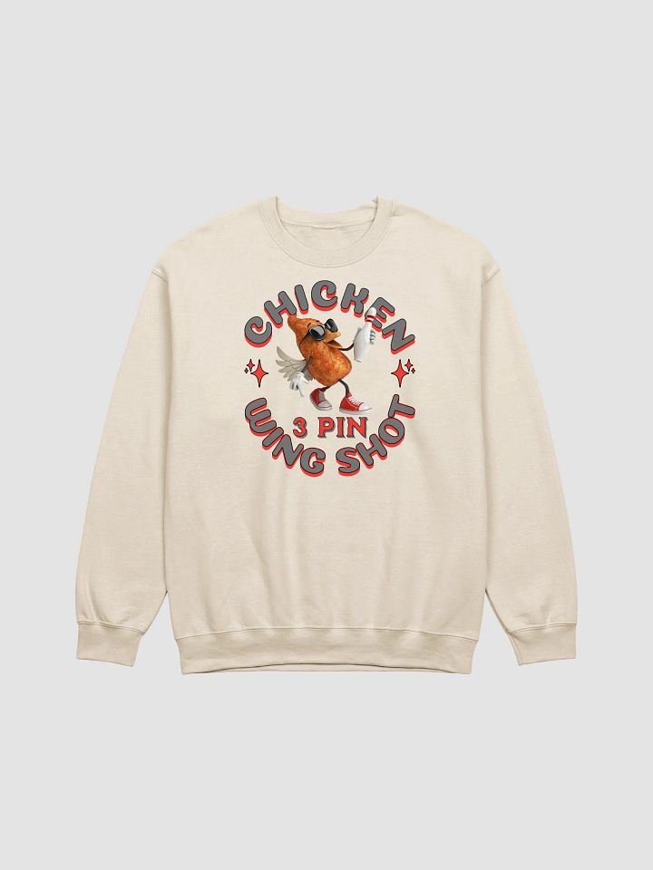 Chicken Wing Shot 3 Pin Bowling Funky Crewneck product image (13)