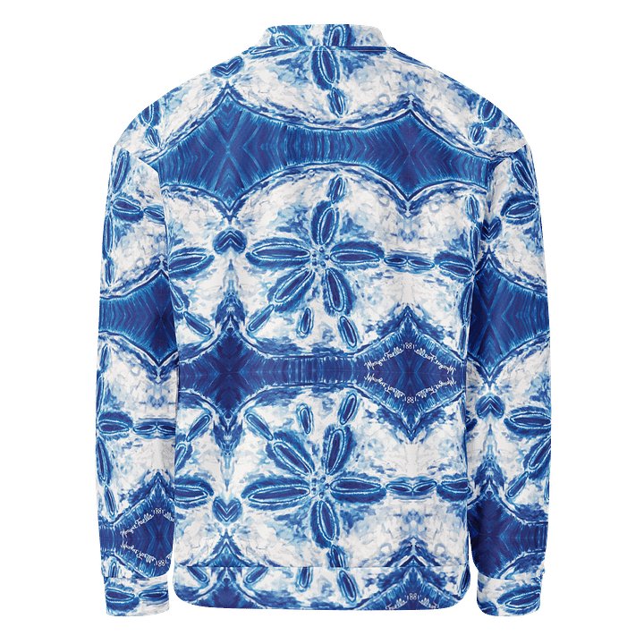 🌊 Sand Dollar Drift | Unisex Bomber Jacket | Monique Faella Designs™ product image (2)