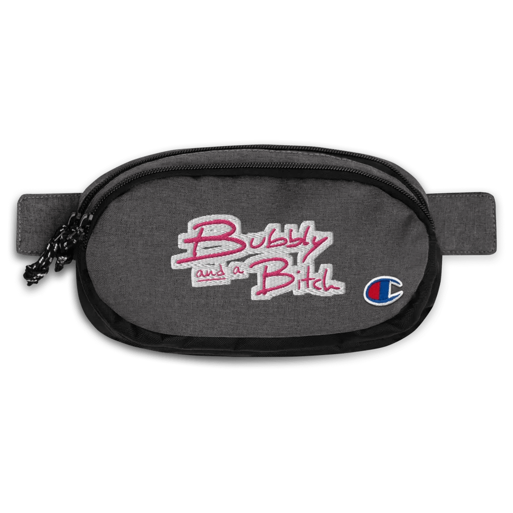 Bubbly and a B (pink bubble design) champion fanny pack product image (1)