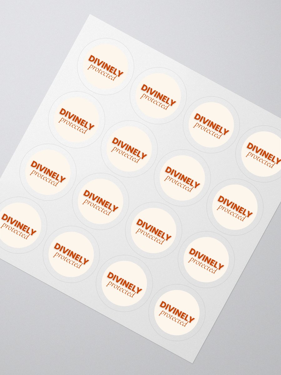 Divinely Protected Stickers product image (2)