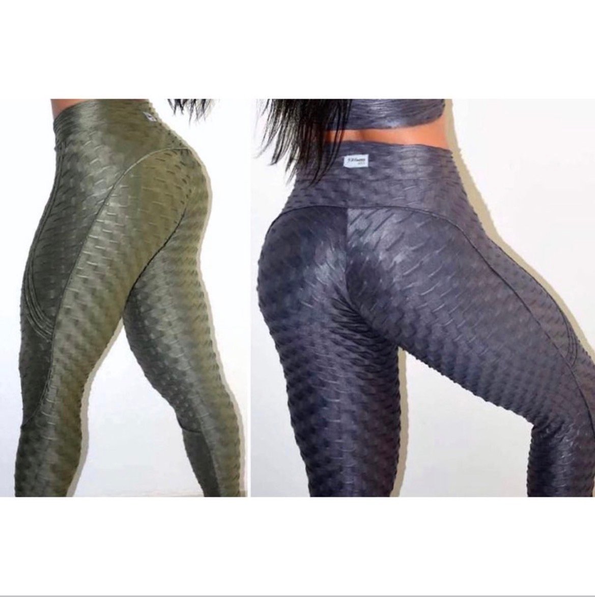 Bottom Push Up Brazilian Wavy Design - Leggings product image (2)
