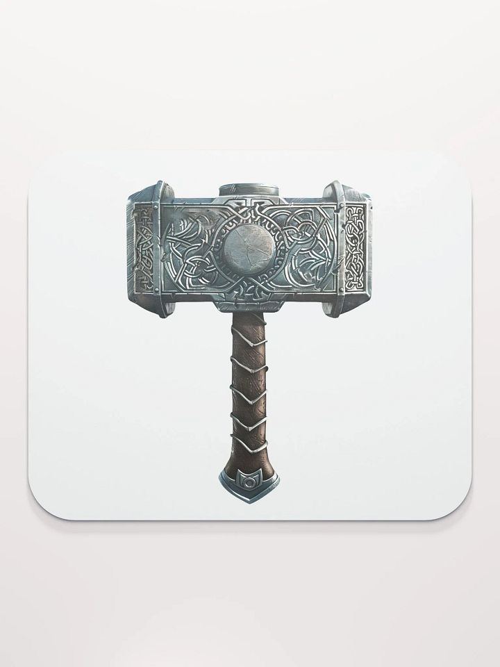 Mjolnir - Thor's Hammer Mouse Pad product image (2)