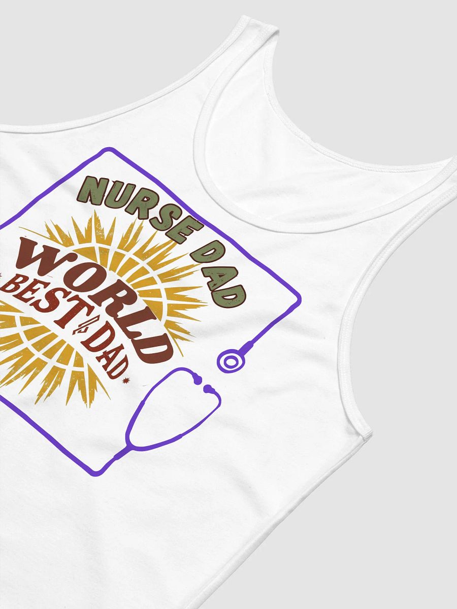 Stethoscope, Nurse Dad World's Best Tank Top product image (33)