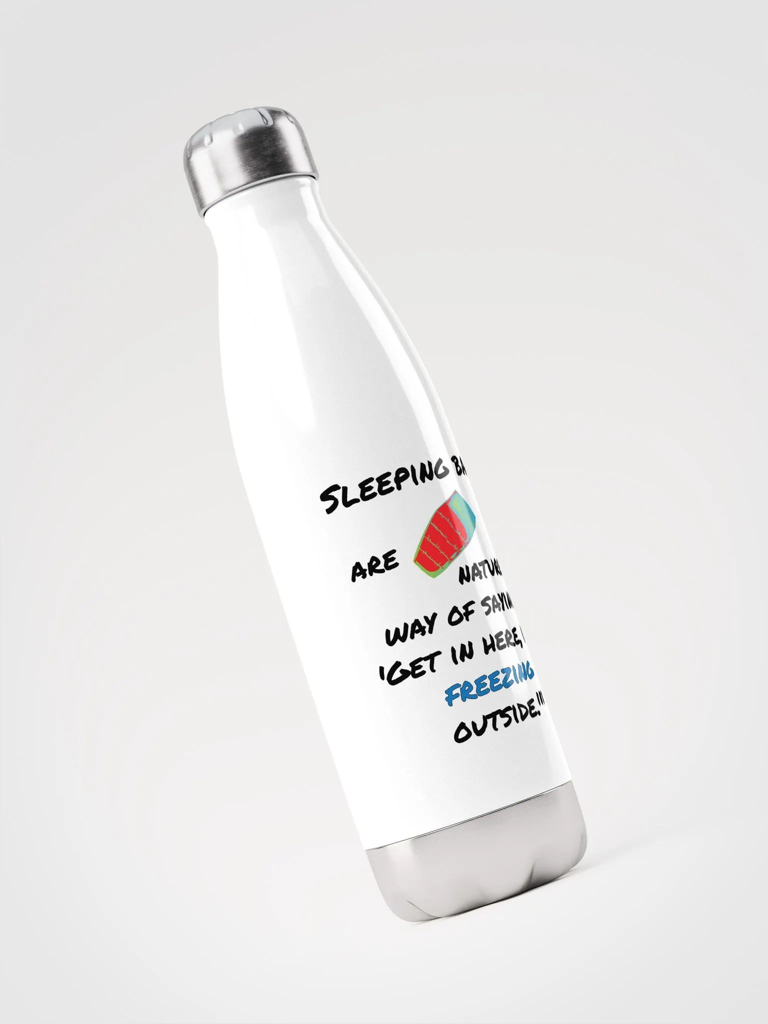Freezing Bites Stainless Steel Water Bottle product image (3)