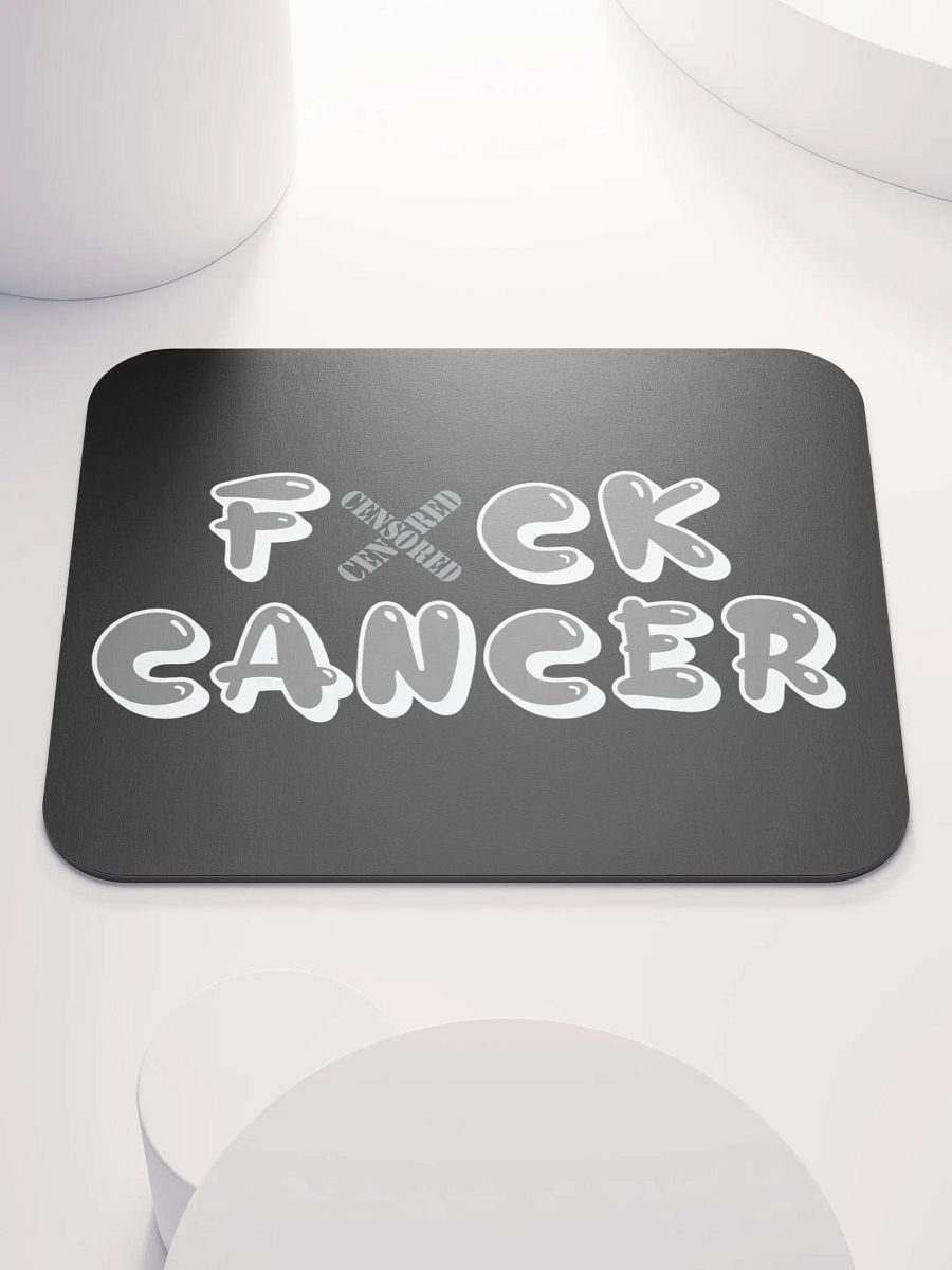 FXCK CANCER Mouse Pad product image (2)