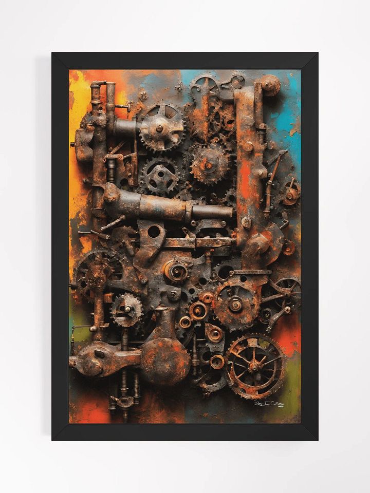 Industrial Style Rusty Metal Wall Decor product image (2)